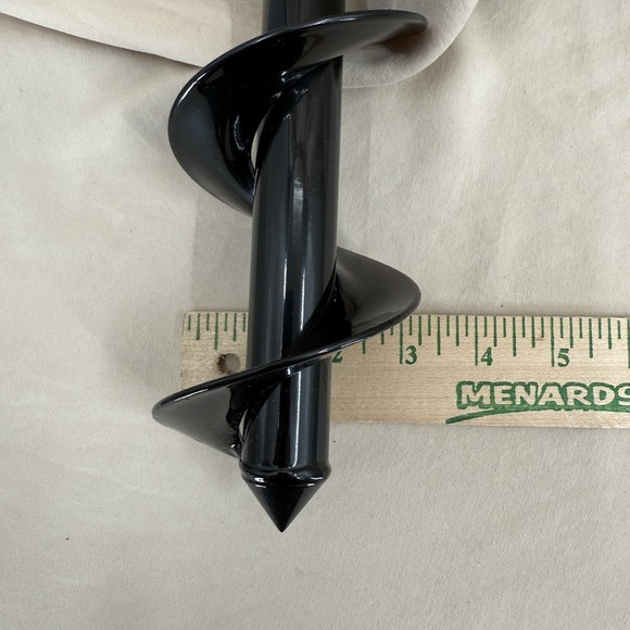 Auger Drill Bit Set for Planting Gardening 8 & 12 in Black Hex Drive Tool - Picture 8 of 8